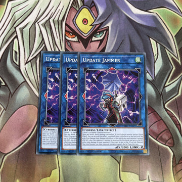 SAST-EN045 x3 Update Jammer Common Excellent Conditon Yugioh