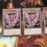 INOV-EN020 x3 Crystron Rosenix Common Yugioh