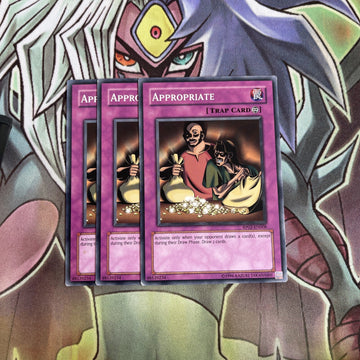 RP02-EN008 x3 Appropriate Common Excellent Conditon Yugioh