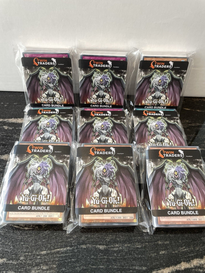 50 YUGIOH CARD BULK COLLECTION JOBLOT BUNDLE HOLOS RARES COMMONS YUBEL BRANDING