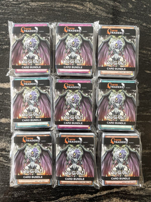 50 YUGIOH CARD BULK COLLECTION JOBLOT BUNDLE HOLOS RARES COMMONS YUBEL BRANDING (back)