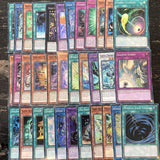 50 YUGIOH CARD BULK COLLECTION JOBLOT BUNDLE HOLOS RARES COMMONS YUBEL BRANDING