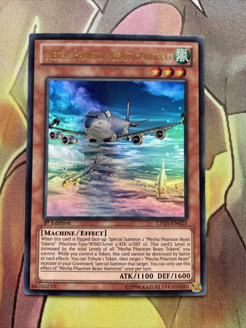 LTGY-EN025 Mecha Phantom Beast Hamstrat Ultra Rare Yugioh Card 1st