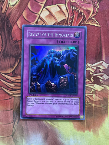 anpr-en089 Revival of the Immortals 1st Ed (LP) Super Yugioh!
