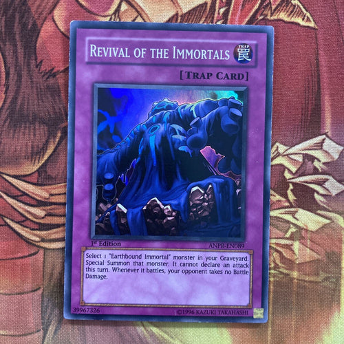 anpr-en089 Revival of the Immortals 1st Ed (LP) Super Yugioh!