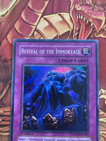 anpr-en089 Revival of the Immortals 1st Ed (LP) Super Yugioh! (back)