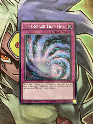 MP15-EN119 Time-Space Trap Hole Secret Rare 1st Edition NM Yugioh