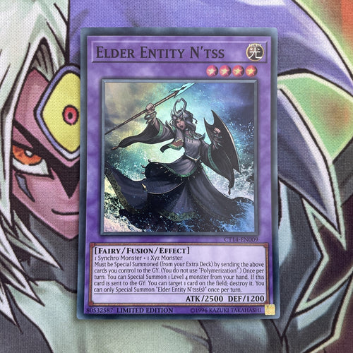 CT14-EN009 Elder Entity N'tss Super Rare 1st Edition Near Mint Yugioh Card