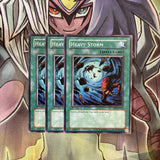 SD6-EN023 x3 Heavy Storm Common Excellent Condition Yugioh