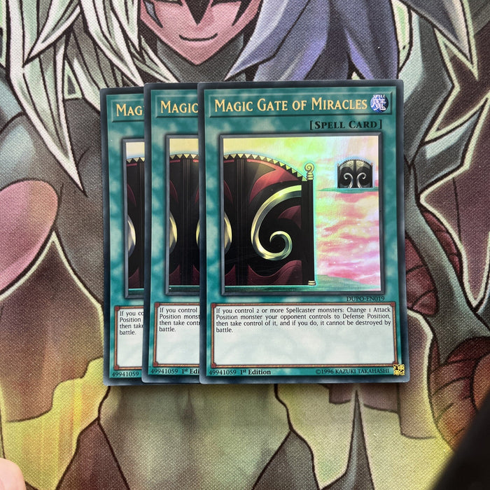 DUPO-EN019 x3 Magic Gate of Miracles Ultra Rare Excellent Condition Yugioh