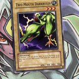 LOB-E024 Two-Mouth Darkruler Common 1st Edition NM Yugioh Card