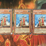 PTDN-EN091 3x Castle Gate  Rare Yugioh Cards Playset