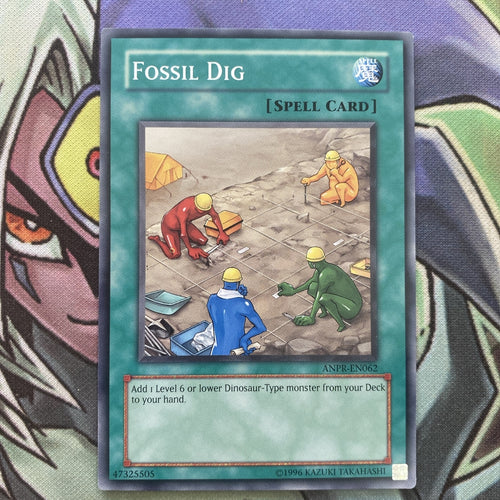 ANPR-EN062 Fossil Dig Common Unlim Edition NM Yugioh Card