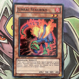 HA03-EN041 Jurrac Stauriko Super Rare 1st Edition NM Yugioh Card