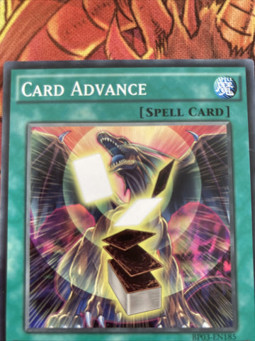 BP03-EN185 YUGIOH CARD ADVANCE COMMON NM (back)