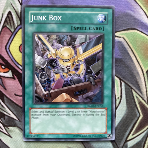 RGBT-EN052 Junk Box Common Unlimited Edition NM Yugioh Card