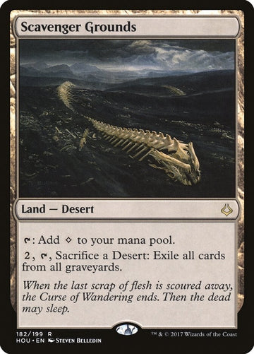 Scavenger Grounds - Hour Of Devastation Excellent Magic MTG