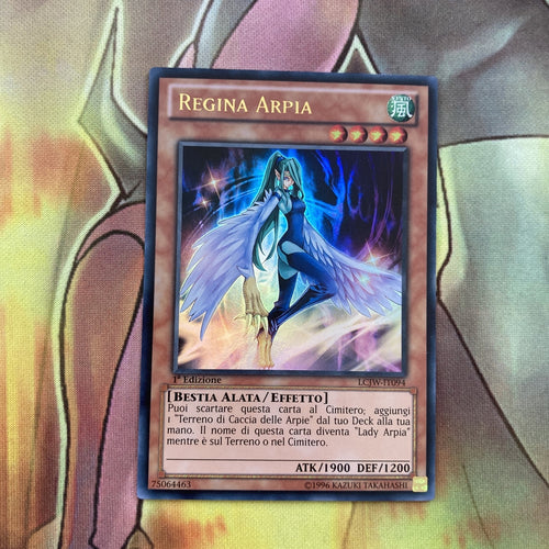 lcjw-en094 Harpie Queen 1st Edition Ultra Rare Yugioh! ITALIAN!