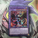MP22-EN208 Masquerade The Blazing Dragon Super Rare 1st Edition NM Yugioh Card