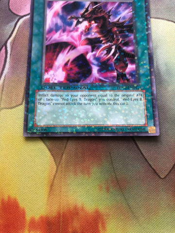 DT01-EN041 Yugioh - Inferno Fire Blast - DUEL TERMINAL RARE - Mint (back)