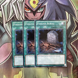 SDMA-EN026 x3 Foolish Burial Common Excellent Condition Yugioh