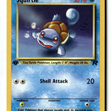 Pokemon Card Squirtle 1st Edition LP Team Rocket 68/82