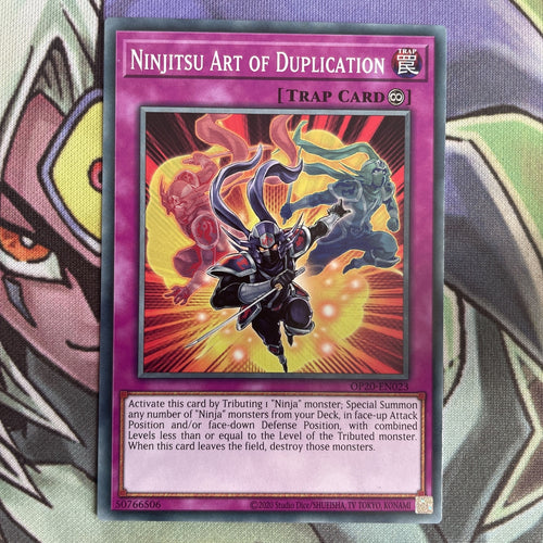 OP20-EN023 Ninjitsu Art Of Duplicaiton Common Unlimited Edition NM Yugioh Card