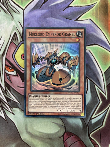 LC5D-EN162 Meklord Emperor Granel Super Rare 1st Edition NM Cond Yugioh Card