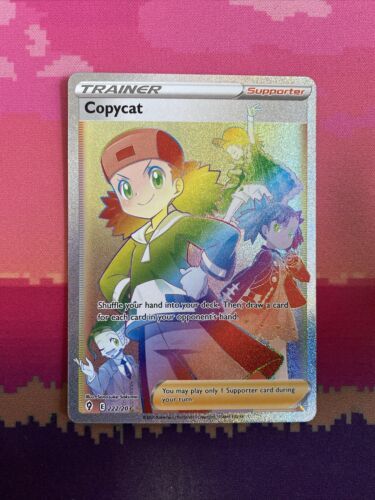 Pokemon Card Copycat 222/203 Secret Rare Evolving Skies Near Mint