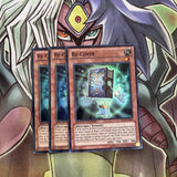 PRIO-ENDE4 x3 Re-Cover Super Rare Excellent Condition Yugioh