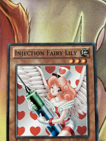 LCJW-EN280 YuGiOh INJECTION FAIRY LILY Common M/NM (back)