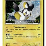 Pokemon Card Emolga - 6/12 Holo LP McDonald's Promos 2012 006/012