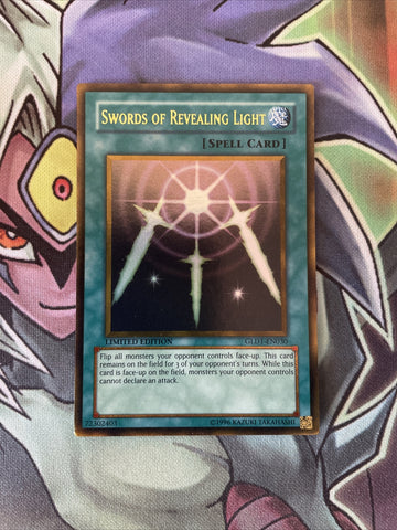 GLD1-EN030 Swords Of Revealing Light Gold Rare 1st Edition NM Yugioh Card
