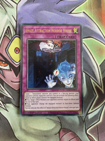 LIOV-EN075 Amaze Attraction Horror House Ultra Rare 1st Edition NM Yugioh Card