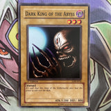 LOB-E016 Dark King Of The Abyss Common  1st Edition NM Yugioh Card