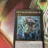 DRL3-EN023 Yugioh! Number 45: Crumble Logos the Prophet of Demolition, NM