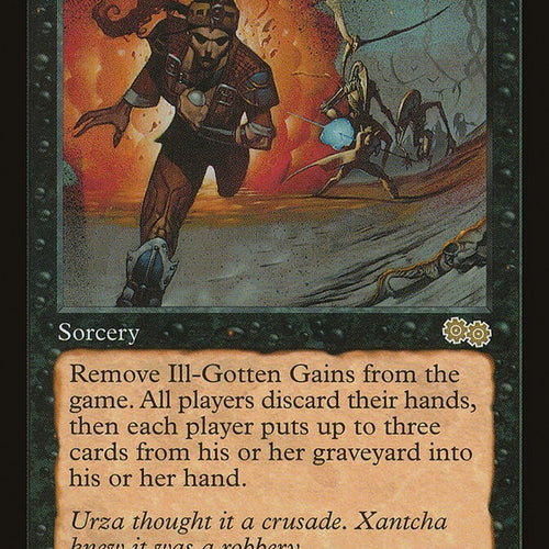 I'll Gotten Gains - Urza's Saga Excellent Magic MTG
