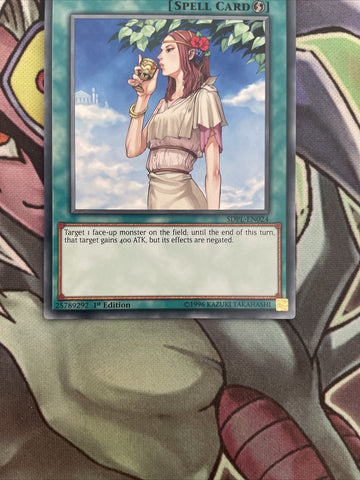 SDPL-EN024 Forbidden Chalice Common 1st Edition NM Yugioh Card (back)