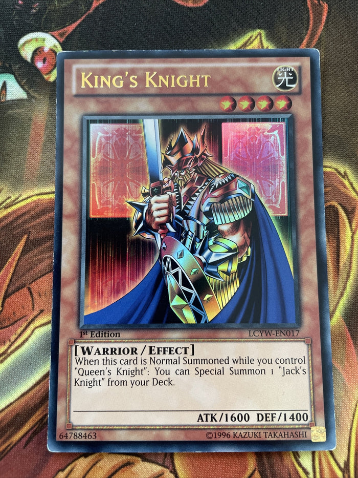 lcyw-en017 King's Knight 1st Edition (LP) Ultra Rare Yugioh!