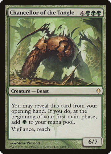 Chancellor Of The Tangle - New Phyrexia Excellent Magic MTG