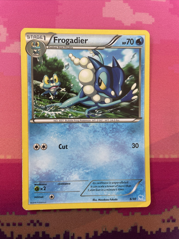 Pokemon Card Frogadier Trainer Kit Suicune 6/30 Near Mint