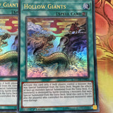 DUOV-EN055 x3 HOLLOW GIANTS YUGIOH CARDS