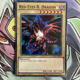 DPBC-EN021 Red-Eyes B. Dragon Super Rare 1st Edition NM Yugioh Card