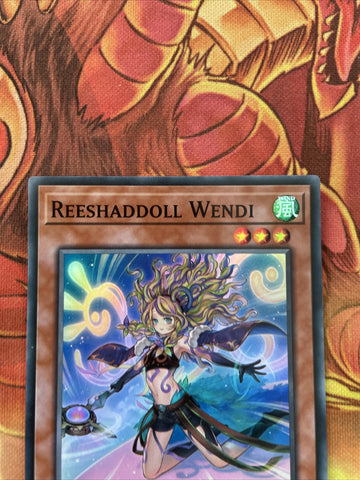 SDSH-EN002 Reeshaddoll Wendi | 1st Edition | Super Rare Card YuGiOh TCG Showdown (back)