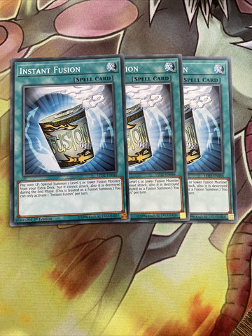 LED2 EN048 x3 Instant Fusion Common 1st Edition Yugioh