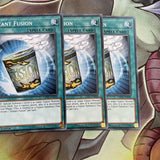 LED2 EN048 x3 Instant Fusion Common 1st Edition Yugioh