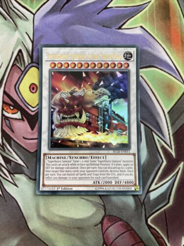 BLLR-EN011 Superheavy Samurai Steam Train King 1st Edition NM Yugioh Card