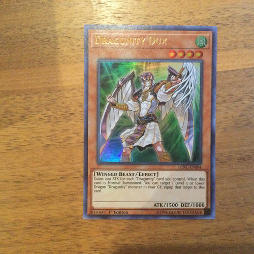 LCKC-EN084 Dragunity Dux - Ultra Rare - Unlimited Edition Yugioh