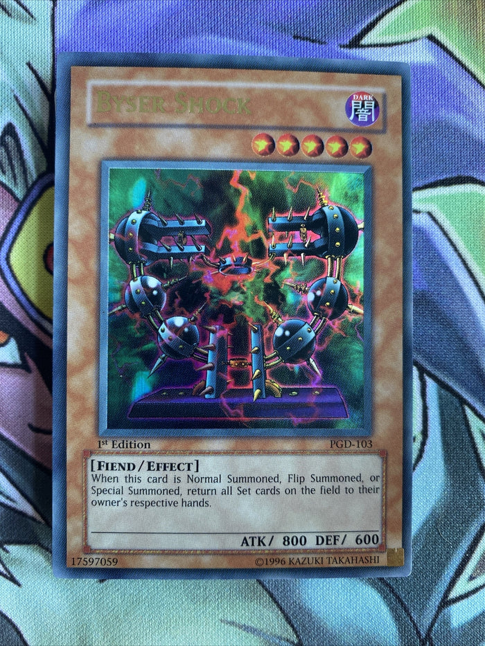 PGD-103 Byser Shock Ultra Rare 1st Edition Near Mint Yugioh Card
