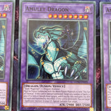 LEDD-ENA35 x3 Amulet Dragon 1st Edition Mint YuGiOh Card